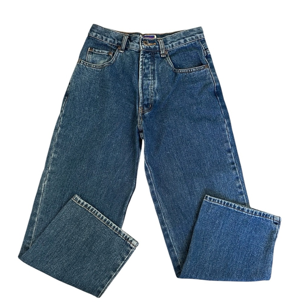 Vintage 90s Highrise Mom Jeans Women’s Size 8 (fits like a 2) Medium Wash EUC